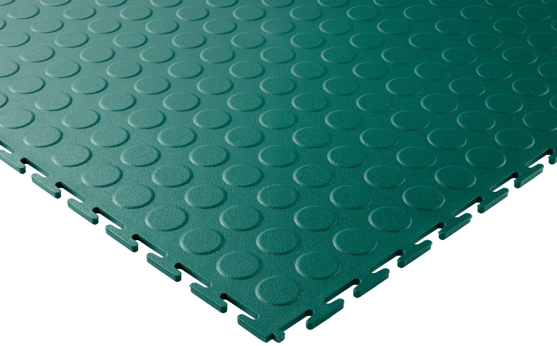 T Joint - Raised Disc Green 7mm Tile (Price per M2) –  MIXED BATCH